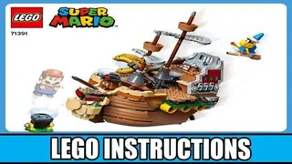 LEGO Super Mario 71391 Bowser's Airship building instructions