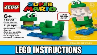 LEGO Super Mario 71392 Frog Mario Power-Up Pack building instructions