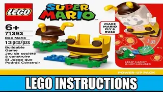 LEGO Super Mario 71393 Bee Mario Power-Up Pack building instructions