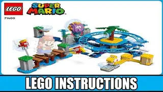LEGO Super Mario 71400 Big Urchin Beach Ride building instructions