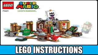 LEGO Super Mario 71401 Luigi's Mansion Haunt-and-Seek building instructions