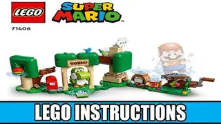 LEGO Super Mario 71406 Yoshi's Gift House building instructions