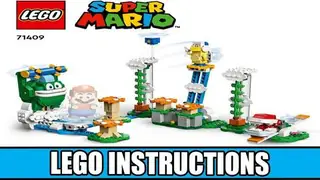 LEGO Super Mario 71409 Big Spike's Cloudtop Challenge building instructions