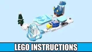 LEGO Super Mario 71415 Ice Mario Suit and Frozen World building instructions
