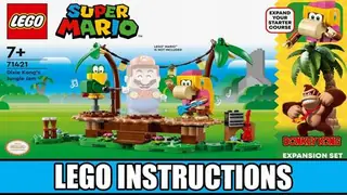 LEGO Super Mario 71421 Dixie Kong's Jungle Jam building instructions
