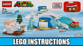 LEGO Super Mario 71430 Penguin Family Snow Adventure building instructions
