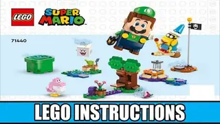 LEGO Super Mario 71440 Adventures with Interactive LEGO Luigi building instructions
