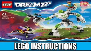 LEGO Dreamzzz 71454 Mateo and Z-Blob the Robot building instructions