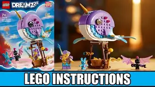 LEGO Dreamzzz 71472 Izzie's Narwhal Hot-Air Balloon building instructions