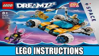 LEGO Dreamzzz 71475 Mr. Oz's Space Car building instructions