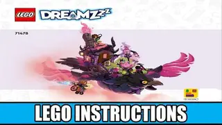 LEGO Dreamzzz 71478 The Never Witch's Midnight Raven building instructions