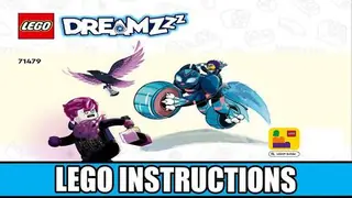 LEGO Dreamzzz 71479 Zoey's Cat Motorcycle building instructions
