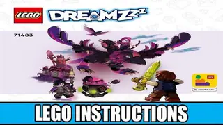 LEGO Dreamzzz 71483 The Never Witch's Nightmare Creatures building instructions