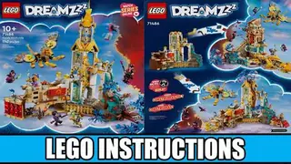 LEGO Dreamzzz 71486 Castle Nocturnia building instructions