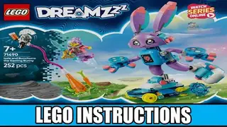 LEGO Dreamzzz 71490 Izzie and Bunchurro the Gaming Bunny building instructions