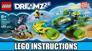 LEGO Dreamzzz 71491 Mateo and the Z-Blob Action Race Car building instructions