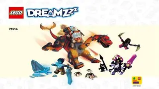 LEGO Dreamzzz 71514 Dino Jet building instructions