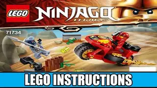 LEGO Ninjago 71734 Kai's Blade Cycle building instructions