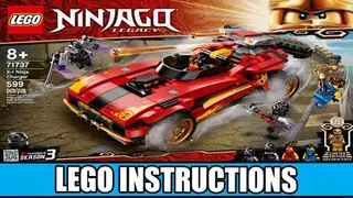 LEGO Ninjago 71737 X-1 Ninja Charger building instructions