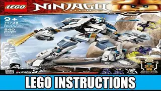 LEGO Ninjago 71738 Zane's Titan Mech Battle building instructions