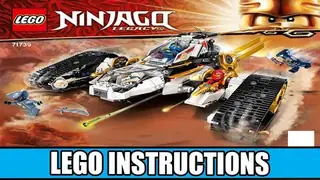 LEGO Ninjago 71739 Ultra Sonic Raider building instructions