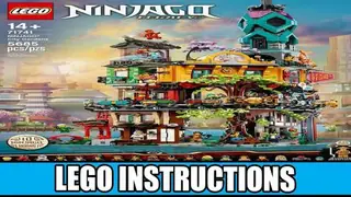 LEGO 71741 NINJAGO City Gardens building instructions