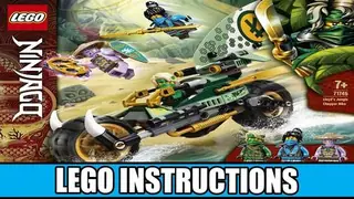 LEGO Ninjago 71745 Lloyd's Jungle Chopper Bike building instructions
