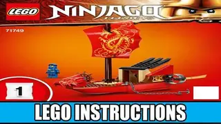 LEGO Ninjago 71749 Final Flight of Destiny's Bounty building instructions