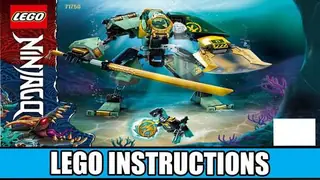 LEGO Ninjago 71750 Lloyd's Hydro Mech building instructions