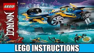LEGO Ninjago 71752 Ninja Sub Speeder building instructions