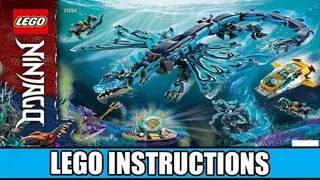 LEGO Ninjago 71754 Water Dragon building instructions