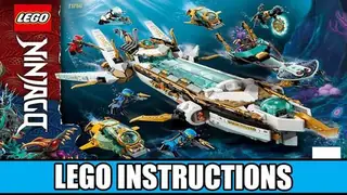 LEGO Ninjago 71756 Hydro Bounty building instructions