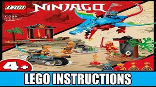 LEGO Ninjago 71759 Ninja Dragon Temple building instructions