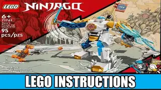 LEGO Ninjago 71761 Zane's Power Up Mech EVO building instructions