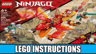 LEGO Ninjago 71762 Kai's Fire Dragon EVO building instructions