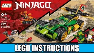 LEGO Ninjago 71763 Lloyd's Race Car EVO building instructions
