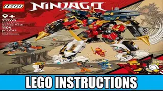 LEGO Ninjago 71765 Ninja Ultra Combo Mech building instructions