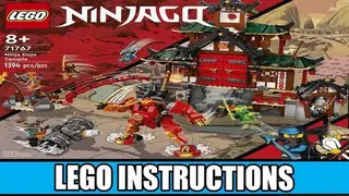 LEGO Ninjago 71767 Ninja Dojo Temple building instructions