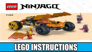 LEGO Ninjago 71769 Cole's Dragon Cruiser building instructions