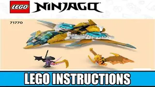 LEGO Ninjago 71770 Zane's Golden Dragon Jet building instructions