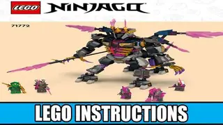 LEGO Ninjago 71772 The Crystal King building instructions