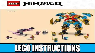 LEGO Ninjago 71775 Nya's Samurai X MECH building instructions