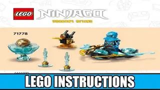 LEGO Ninjago 71778 Nya's Dragon Power Spinjitzu Drift building instructions