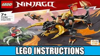 LEGO Ninjago 71782 Cole's Earth Dragon EVO building instructions