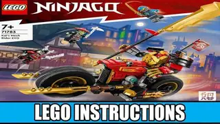 LEGO Ninjago 71783 Kai's Mech Rider EVO building instructions