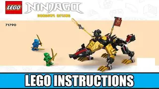 LEGO Ninjago 71790 Imperium Dragon Hunter Hound building instructions
