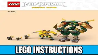 LEGO Ninjago 71794 Lloyd and Arin's Ninja Team Mechs building instructions