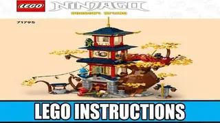 LEGO Ninjago 71795 Temple of the Dragon Energy Cores building instructions