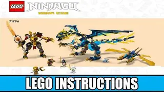 LEGO Ninjago 71796 Elemental Dragon vs. The Empress Mech building instructions