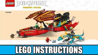 LEGO Ninjago 71797 Destiny's Bounty - Race Against Time building instructions